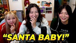 Singing Christmas Songs to Twitch Streamers with Yvonne & Miyoung!