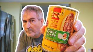 DOES MUSTARD BELONG IN CHILI? Coney Island Chili Review 