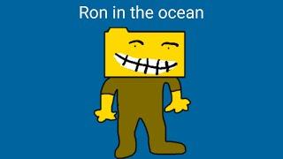 Ron in the ocean