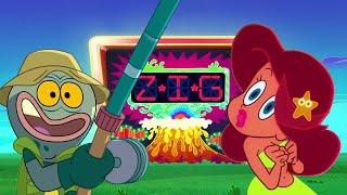 ZIG AND SHARKO | Mermaid fishing (SEASON 2) New episodes | Cartoon Collection for kids