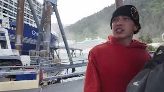 Celebrity Edge X cruise storm pulls ship from dock