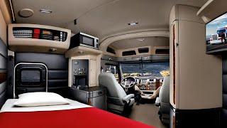 All New 2024 PETERBILT 589 INTERIOR - A hotel room on wheels!