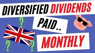 Get Paid Dividends Every Month With This UK Diversified Portfolio