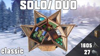 АНТИ-РЕЙД ДОМ для SOLO/DUO на классику 2021 В Раст/Rust