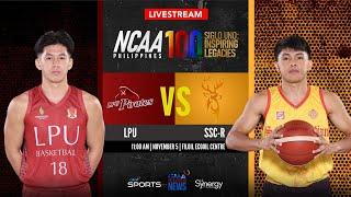 LPU vs SSC-R (Men’s Basketball) | NCAA Season 100 - Replay