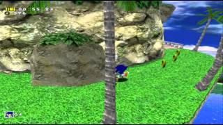 Fraps test:Sonic Adventure DX Emerald Coast speedrun attempt