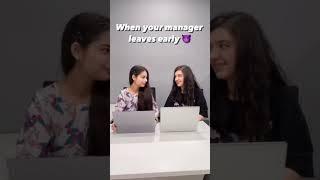 When Your Manager Leaves Early | Funny Office Video | Coding Ninjas