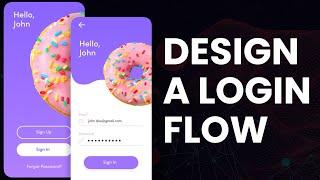 Design & Prototype a Login Flow | Live Design Stream