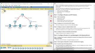 2 5 1 2 Packet Tracer   Configure Cisco Routers for Syslog, NTP, and SSH Operations part 2