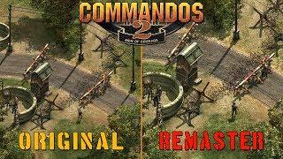 Commandos 2 HD Remaster vs Original - быстрое сравнение