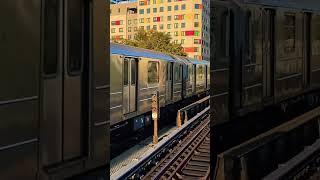 R62A 6 Express Train at Morrison Av-Soundview