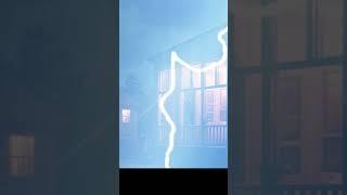 Heavy rain sounds (lightning, thunder) for relaxation and sleep