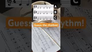 Guess the rhythm!  #challenge #rhythmchallenge #musicchallenge #choir #rhythm #vienna #guesswho