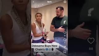 DD Osama Buy a New Chain  #ddosama #sugarhillddot #youtubeshorts #shorts #tiktok #nydrill