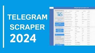 Telegram Group  Scraper - How to Scrape  Telegram Members From Groups