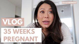 VLOG | Pregnant Dentist Nesting Phase at 35 Weeks | Dr  Joyce Kahng