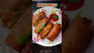 Bread Roll|Crispy Bread Snacks Recipe |#eveningsnacks #potatobreadrolls #crispysnacks #ytshorts