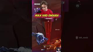 Necros Made This Hulk REALLY ANGRY  #marvelrivals