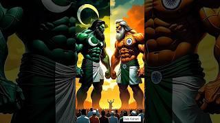 India  vs Pakistan  Pizza Challenge #ai #india #pakistan