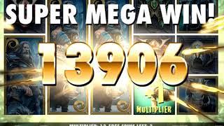 Netent Slot x855 Big Win - Warlords: Crystals Of Power Jackpot