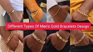 Men Gold Bracelet Design | Men Cuff Bracelet Design Collection #MenBracelet @funwidcrowd