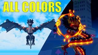 All Dragon Color Showcase