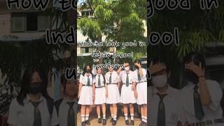 How to look good in Indian school uniform  #koreanbeauty #viralshots #glowup #aesthetic