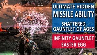 God of War AMAZING Infinity Gauntlet Easter Egg - Unlock Missiles on the Shattered Gauntlet of Ages