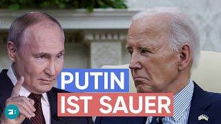 Auch Taurus für die Ukraine? Bidens US-Raketen-Entscheidung erklärt | EXKLUSIV