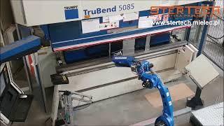 STERTECH Robotic Bending Cell | Prasa krawędziowa TRUMPF TruBend 5085 | Robot YASKAWA GP25