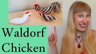 How to make an easy Waldorf Chicken or Rooster?