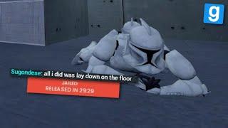 We Got Jailed For Laying On The Floor In Gmod Star Wars RP