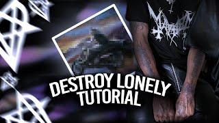 How To Make AMBIENT Beats For DESTROY LONELY from SCRATCH