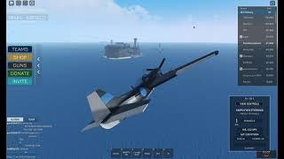 What Happens When You Land Without Landing Gear (Navy Simulator) (Roblox)