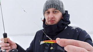 НОВОГОДНЯЯ РЫБАЛКА на балансир Rapala Jigging Rap! Ловля окуня зимой