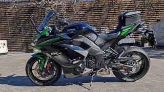 Kawasaki Nina 1000SX 2022 only 3617 km mileage. Пробег всего 3617 километров.