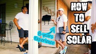 How To Set a Solar Appointment with Ian Atkinson - Door to Door Solar Sales