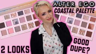 NEW Alter Ego COASTAL Palette Review + 2 Looks | Steff's Beauty Stash