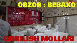 Bebaxo  Qurilish  Mollari. Assortiment  Va  Narxlari .