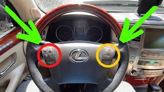 LEXUS LX 570 DOES NOT WORK MULTI-STeering, CRUISE CONTROL / DIY repair