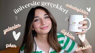 ÜNİVERSİTE GERÇEKLERİ! | üniversiteye yeni başlayanlara