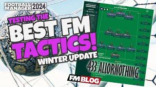 4-3-3 ALLORNOTHING | Testing the Best FM24 Tactics | Football Manager 2024