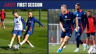 De Ligt & Mazraoui's First Training Session 