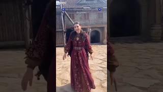 Bala hatun behind the scene#trending#osmanghazi#shorts