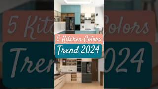 Trendy Kitchen Color Combination 2024 ,  #modularkitchen #kitchendesign
