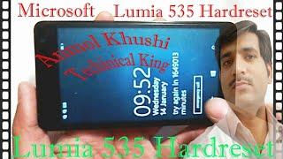 Lumia 535 pattern unlock.