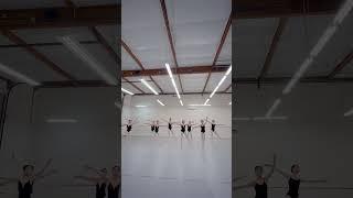 Grand Battement in Center - students ages 10-12 - Vaganova training in California #dance #ballet