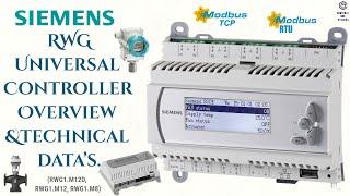 Siemens RWG Universal Controller – Full Technical Specs & Features Overview