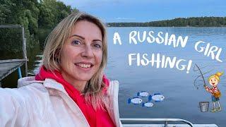 A RUSSIAN GIRL FISHING! | TRAVEL VLOG