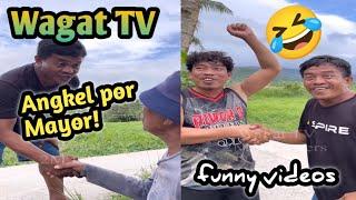 Tatakbong Mayor si Angkel / Wagat TV funny videos @WagatTv